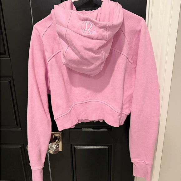 Lululemon X Peloton Scuba Crop Hoodie Full Zip - Picture 3 of 6